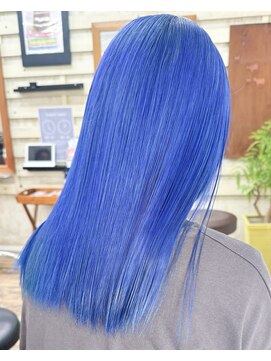 ラウラアンドロー(LAURA&RO) 【アクセントブルー】