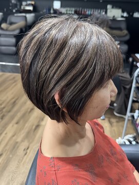 ハピネス クローバー 八木店(Happiness CLOVER) 大人の美しいグレイヘア脱白髪染め30代40代50代60代