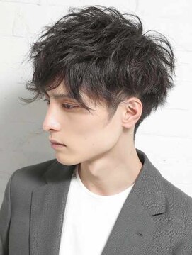 アンジュ ヘアー(Ange hair) メンズビジネス ナチュラル束感ショート