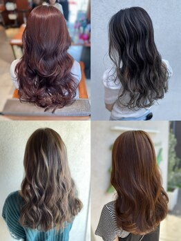 ヘアーリゾート ビッグアップ(hair resort Big up)の写真/“ブリーチなしでも透明感◎”肌なじみの良いオリーブベージュ&グレージュで上品ツヤ髪に♪