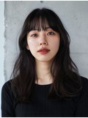 黒髪/オリーブグレー/ココアベージュ/小顔/クラゲヘアー【千葉】