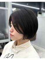 キートス(Kiitos) 暗髪透明感カラー×ショートボブ