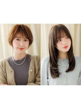 大宮駅西口30秒/1ミリ単位の毛先調整で似合うショート&ボブが叶う/旬の顔周りレイヤーカット◎/朝9:30～OK