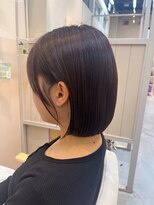 シダ(sida)&nbsp;ボブ　パツっと柔らかボブ