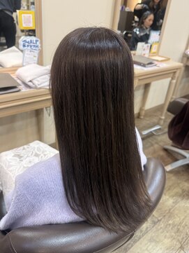 アルターリール(aL ter Rire) 着物ヘア/ダークアッシュ/ミディアムレイヤーカット/杉田花乃