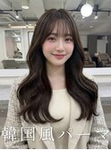 レイヤーカット/韓国風パーマ/コテ巻き風パーマ/デジタルパーマ