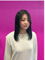 ドール(Doll) greenblack × palegreen extension