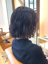 アビエクレール 河内花園(abije claire)&nbsp;濡れ感ウェーブボブ【河内花園駅】