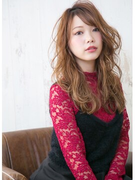 プシュケ(PSYCHE) ゆるふわニュアンスカール×マロンベージュ×ハイレイヤー