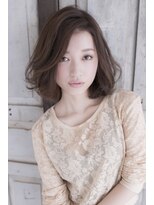 エストリア 栄店(ESTREA)&nbsp;エストリア栄店 オトナ可愛い流し前髪カールby平岩