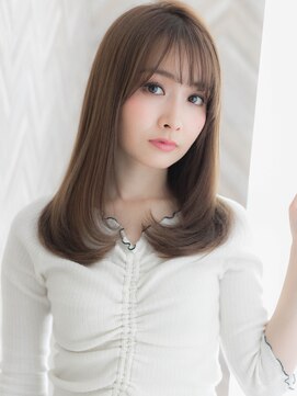 ローマ ギンザ(ROMA Ginza) 『ROMA』小顔シースルーバング×イルミナカラー透明感ストレート