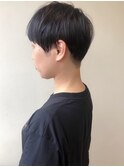 [高田馬場新宿池袋]刈り上げ地毛風黒髪マッシュベリーショート
