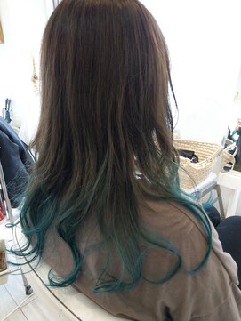 メゾンジュウニ ロンググラデーションカラー