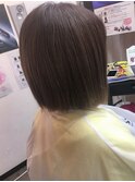 グレージュショート