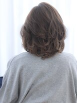 大人可愛い透明感小顔ひし形マッシュボブ20代30代40代髪質改善