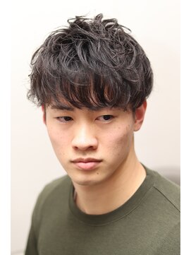 ヨシザワインク プレミアム 築地店(YOSHIZAWA Inc. PREMIUM) 【ヨシザワ聖路加】ツーブロック刈り上げマッシュふんわりパーマ