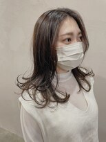 インビテーション 名古屋(invitation)&nbsp;ショコラブラウン×セミロングレイヤー