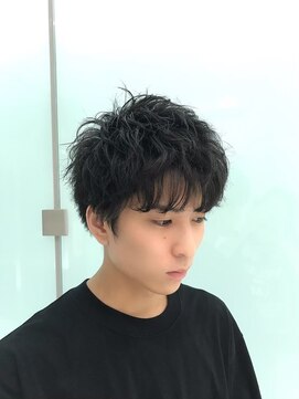 クロエバイラヴィズム  横越店蔦屋書店店内(CLOE by LUVISM) マッシュ×スパイラルパーマ