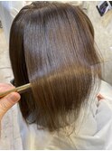 20代30代髪質改善シンデレラTR/小顔艶さらベージュブラウン