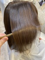 ヘアーエポック(hair epoque) 20代30代髪質改善シンデレラTR/小顔艶さらベージュブラウン