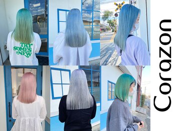 corazon 天理店【コラソン】ブリーチ/ダブルカラー/インナーカラー/髪質改善/Men's