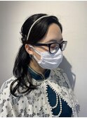 ＊立ち上げ大人前髪アレンジ＊