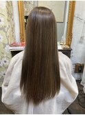 ハイライト＆全体クレージュカラー