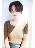 ハンサムショート・髪質改善・モードブラック