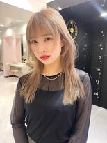 ジーナ 名駅(XENA.) ナチュラルな◎色気顔周りレイヤー