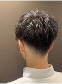 ツイストスパイラルスキンフェード/大宮/メンズカット/バーバー