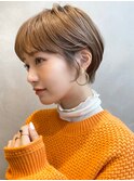 大人可愛い20代30代40代50代小顔ショートボブナチュラルショート