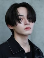 リップス 表参道店(LIPPS)&nbsp;前下がりセンターパート【ダウンパーマ】