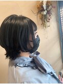 ショートスタイル/髪質改善縮毛矯正/髪質改善/韓国風/韓国ヘア