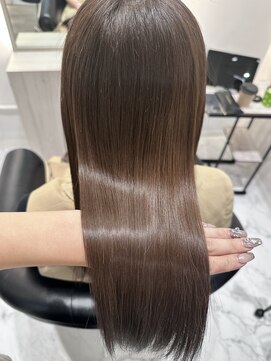 アンドシャルム 心斎橋(&CHALME) マロンブラウン 髪質改善トリートメント