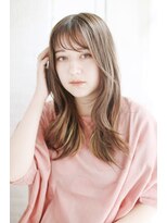 シャンティ 目白(SHANTi)&nbsp;ロング_ショートバングの韓国風ヨシンモリスタイル