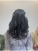 ハーフツイン編みおろし  <早朝受付中>