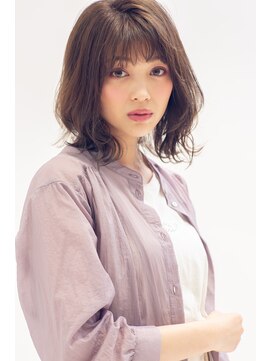 スノードロップ 高円寺店(Snowdrop) 切りっぱなしボブ/エアリーロング/美髪/ピンクブラウン/高円寺