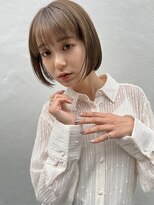 【切りっぱなしボブ】
