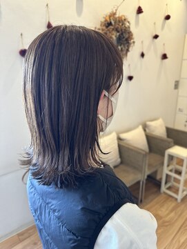 ルシード スタイル レクラ 栄生店(L'UCIDO STYLE L'eclat) 白髪ぼかしカラー