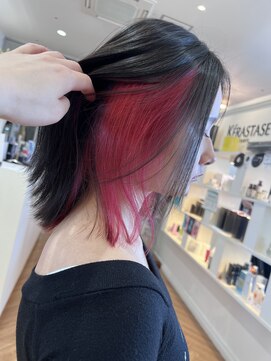 コワファースト  させぼ五番街店(COIFF1RST) inner×REDcolor