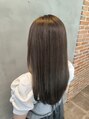 オーブヘアー カイ 西帯広店(AUBE HAIR kai)&nbsp;オレンジになるのが苦手な方にオリーブブラウンがおすすめです！