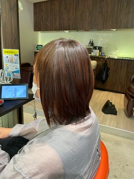 リマヘアー(lima hair) クセ毛カットお手入れ簡単まとまりウルフ【髪質改善/ツヤ髪】