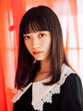 ココカラーアンドカット マルナカ福富店(CoCo Color&Cut) パッツンワイドバング×ロング☆20代30代40代50代