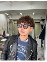 ハイバレーヘアーメゾン(HIGH VALLEY HAIRMAISON) メンズパーマ波巻きパーマプードルパーマ岡山南中央町