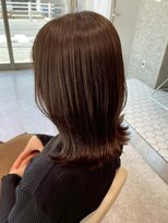 ヘアーアンドスパ フェリーチェ ミチ 野田屋町店(HAIR&SPA felice MICHI) 【feliceMICHI 豊田希美】くびれヘア 透明感 ブラウンカラー
