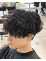 波巻きパーママッシュ重め軽めシャドウ