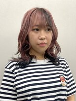 コード 四条河原町駅店(CHORD)&nbsp;ピンクカラー/ブラック/デザインカラー/ケアブリーチ/京都河原町