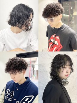 吉 船橋(kici)の写真/匂いが気にならないパーマ/どんなパーマもお任せ下さい/ブリーチ毛にも◎【メンズパーマ/船橋/船橋駅】