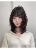 ヨーク(YOKE)&nbsp;【YOKE】レイヤーカットブラウン