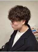 ツイストスパイラルパーママッシュ群馬高崎眉毛韓国メンズ